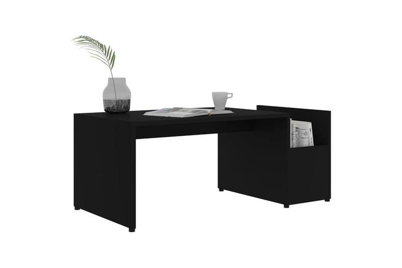 Soffbord svart 90x45x35 cm spånskiva - Svart - Möbler - Bord & matgrupper - Soffbord