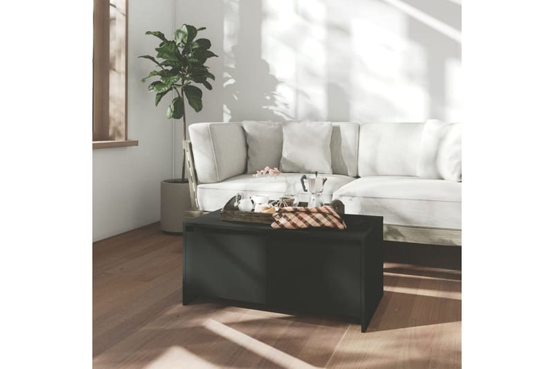 Soffbord svart 90x50x41,5 cm spånskiva - Svart - Möbler - Bord & matgrupper - Soffbord