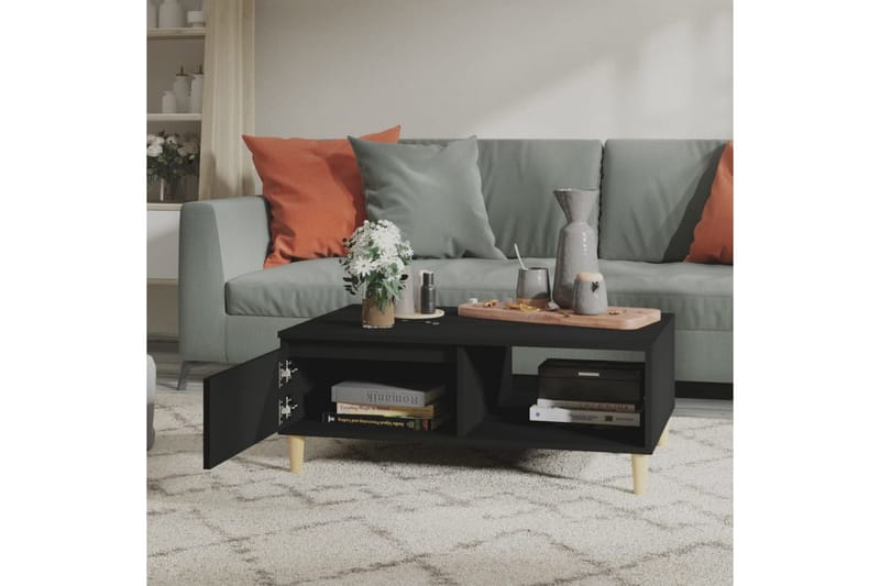Soffbord svart 90x60x35 cm spånskiva - Svart - Möbler - Bord & matgrupper - Soffbord