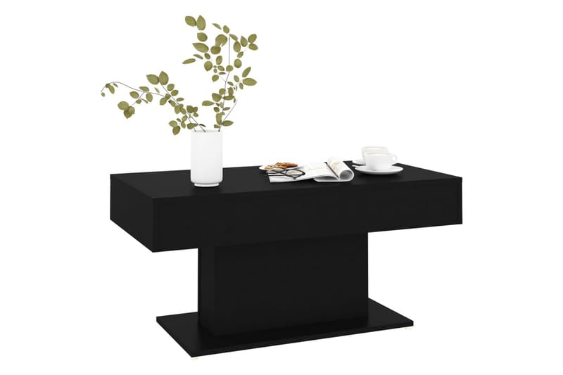 Soffbord svart 96x50x45 cm spånskiva - Svart - Möbler - Bord & matgrupper - Soffbord