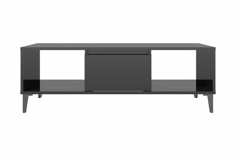 Soffbord svart högglans 103,5x60x35 cm spånskiva - Svart - Möbler - Bord & matgrupper - Soffbord