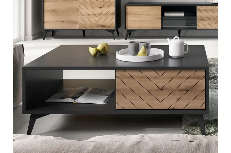 Soffbord - Svart|Ek - Möbler - Bord & matgrupper - Soffbord