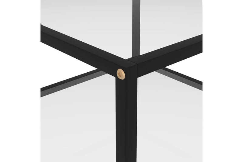 Soffbord transparent 60x60x35 cm härdat glas - Transparent - Möbler - Bord & matgrupper - Soffbord