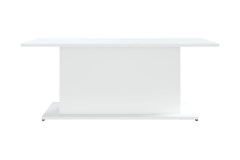 Soffbord vit 102x55,5x40 cm spånskiva - Vit - Soffbord