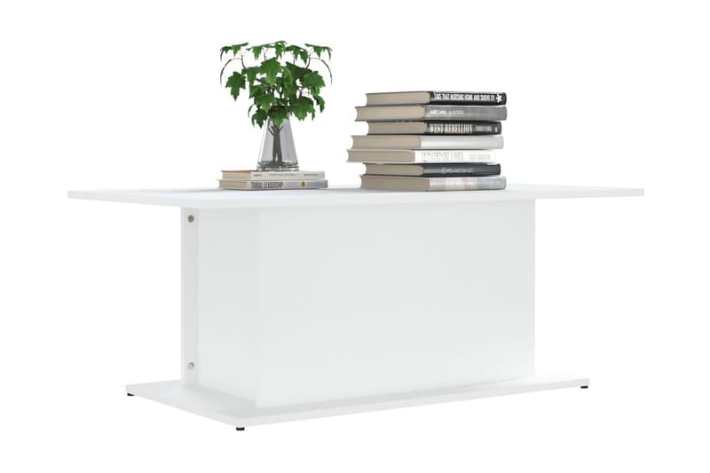 Soffbord vit 102x55,5x40 cm spånskiva - Vit - Möbler - Bord & matgrupper - Soffbord