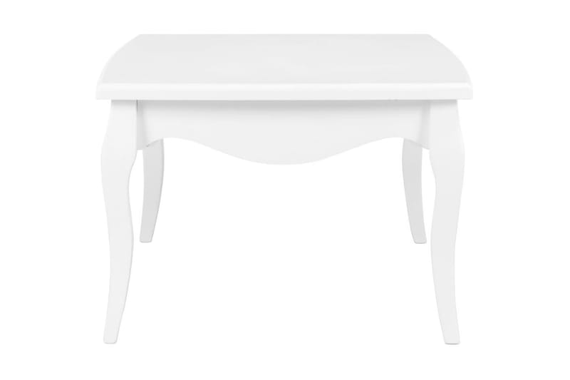 Soffbord vit 110x60x40 cm massiv furu - Vit - Möbler - Bord & matgrupper - Soffbord
