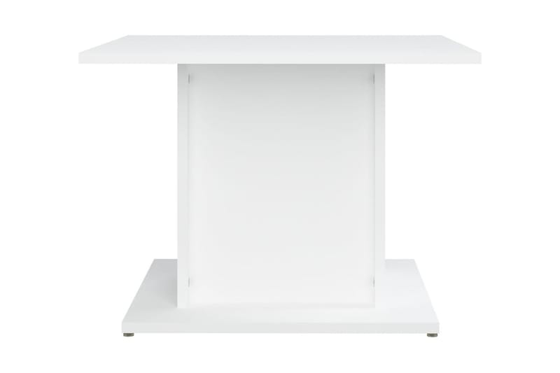 Soffbord vit 55,5x55,5x40 cm spånskiva - Vit - Soffbord