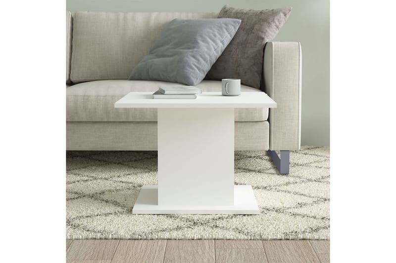 Soffbord vit 55,5x55,5x40 cm spånskiva - Vit - Möbler - Bord & matgrupper - Soffbord