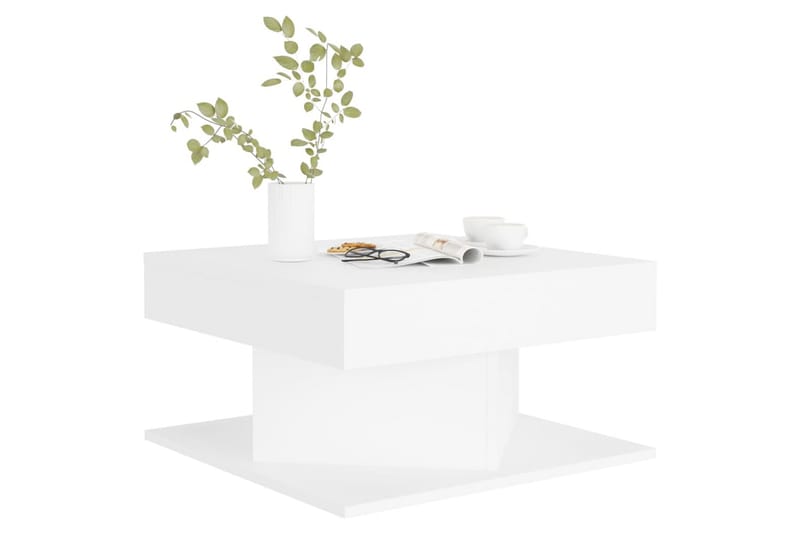 Soffbord vit 57x57x30 cm spånskiva - Vit - Möbler - Bord & matgrupper - Soffbord
