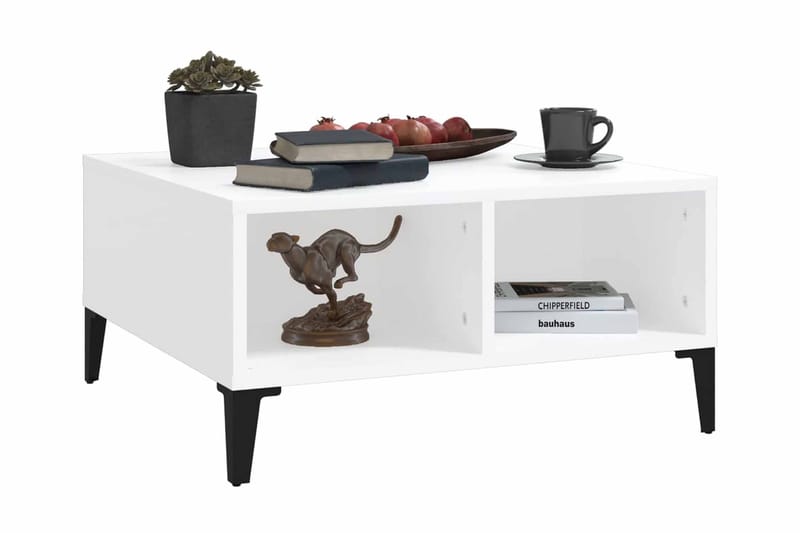 Soffbord vit 60x60x30 cm spånskiva - Vit - Möbler - Bord & matgrupper - Soffbord