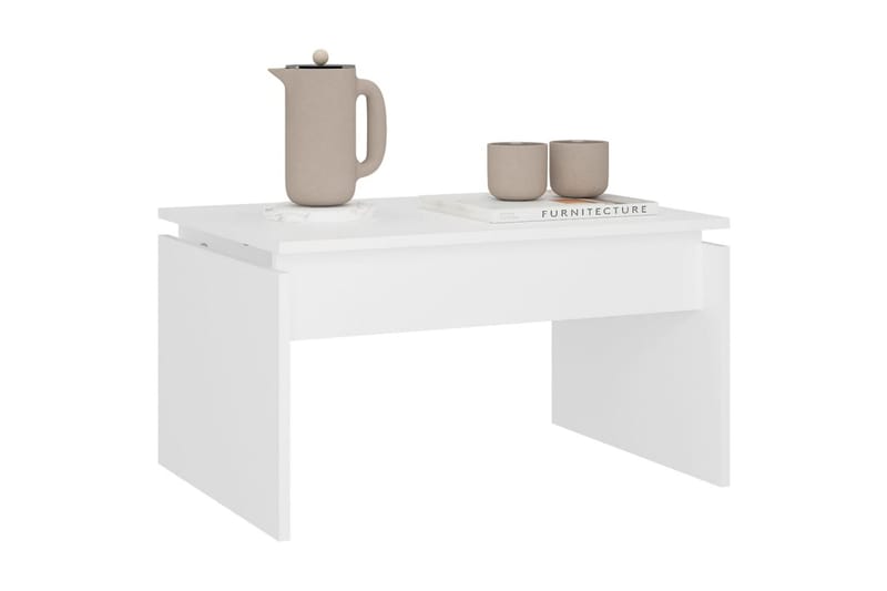 Soffbord vit 68x50x38 cm spånskiva - Vit - Möbler - Bord & matgrupper - Soffbord