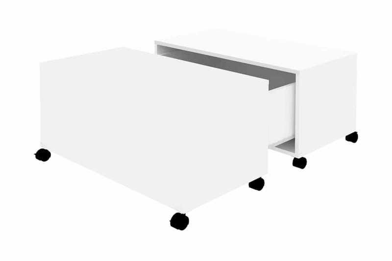 Soffbord vit 75x75x38 cm spånskiva - Vit - Möbler - Bord & matgrupper - Soffbord