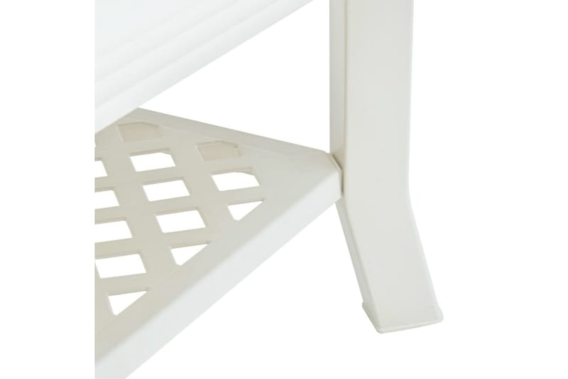 Soffbord vit 90x60x46 cm plast - Vit - Möbler - Bord & matgrupper - Soffbord