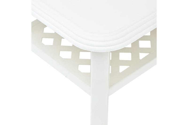 Soffbord vit 90x60x46 cm plast - Vit - Möbler - Bord & matgrupper - Soffbord
