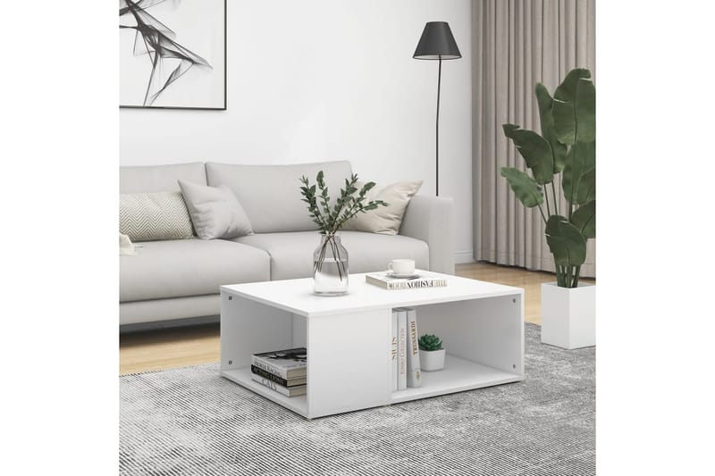 Soffbord vit 90x67x33 cm spånskiva - Vit - Möbler - Bord & matgrupper - Soffbord