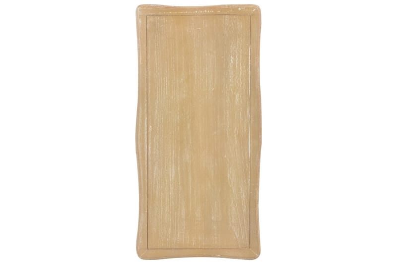 Soffbord vit och brun 87,5x42x44 cm massiv furu - Vit - Möbler - Bord & matgrupper - Soffbord