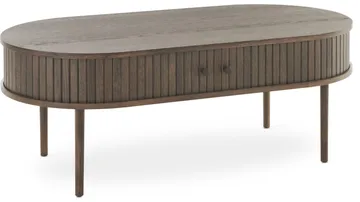 Soffbord Yngvar 120x60 cm - Brunlackad ek - Möbler - Bord & matgrupper - Soffbord