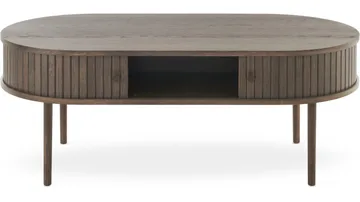 Soffbord Yngvar 120x60 cm - Brunlackad ek - Möbler - Bord & matgrupper - Soffbord
