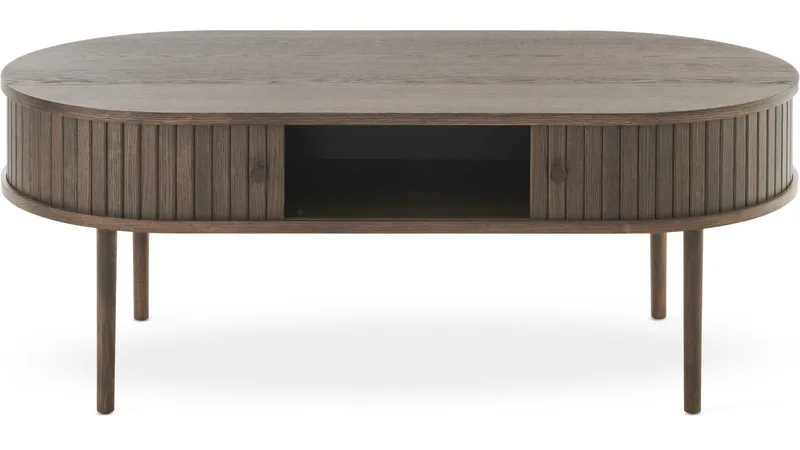 Soffbord Yngvar 120x60 cm - Brunlackad ek - Möbler - Bord & matgrupper - Soffbord