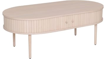 Soffbord Yngvar 120x60 cm - Vitpigmenterad ek - Möbler - Bord & matgrupper - Soffbord