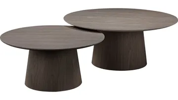 Soffbord Solhem 80 cm - Brunlackad ek - Möbler - Bord & matgrupper - Soffbord