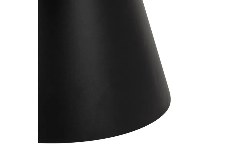 Soli Förlängingsbart Soffbord 66 cm Runt - Glas/Svart/Matt Svart - Möbler - Bord & matgrupper - Soffbord