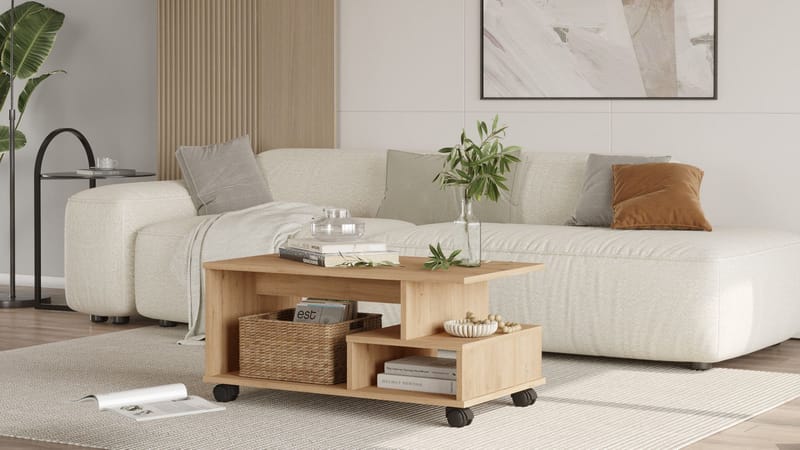 Solven Soffbord 90x42,5x51 cm - Ek - Möbler - Bord & matgrupper - Soffbord