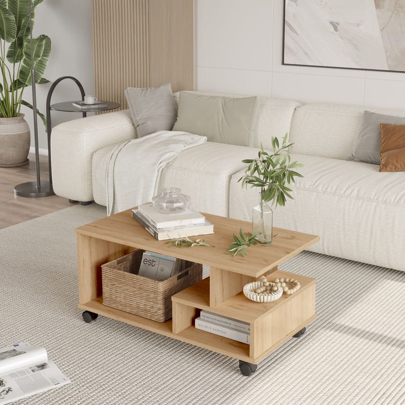 Solven Soffbord 90x42,5x51 cm - Ek - Möbler - Bord & matgrupper - Soffbord