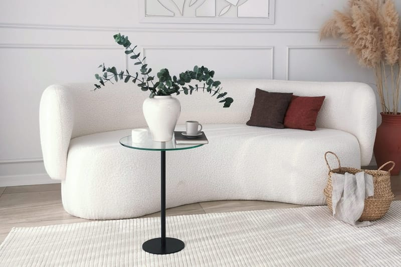 Sotinge Soffbord 40x50x40 cm Runt - Svart - Möbler - Bord & matgrupper - Soffbord