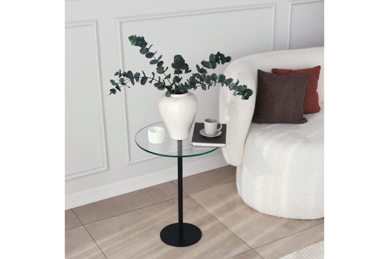 Sotinge Soffbord 40x50x40 cm Runt - Svart - Möbler - Bord & matgrupper - Soffbord