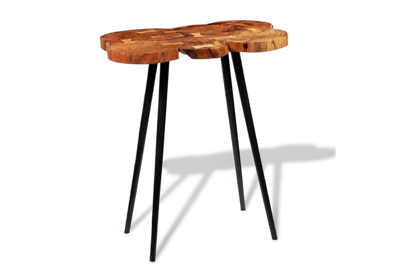 Ståbord i massivt akaciaträ 90x60x110 cm - Brun - Möbler - Bord & matgrupper - Soffbord