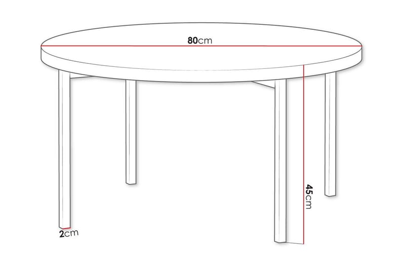 Staffin Soffbord - Svart - Möbler - Bord & matgrupper - Soffbord