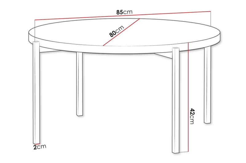 Staffin Soffbord - Svart - Möbler - Bord & matgrupper - Soffbord