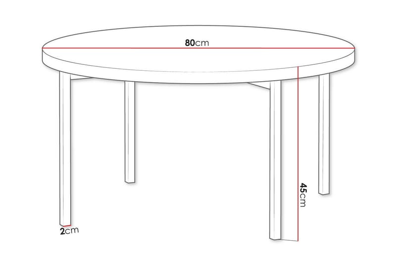 Staffin Soffbord - Vit - Möbler - Bord & matgrupper - Soffbord