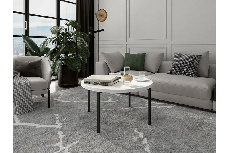 Staffin Soffbord White - Möbler - Bord & matgrupper - Soffbord