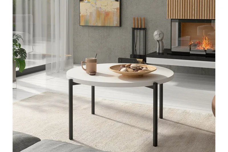 Staffin Soffbord White - Möbler - Bord & matgrupper - Soffbord