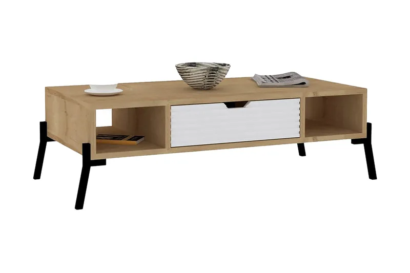 Stalmani Soffbord 100x28,2x100 cm - Blå - Möbler - Bord & matgrupper - Soffbord