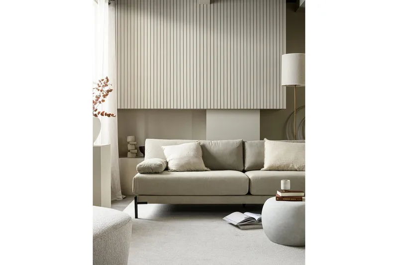 Soffbord Sten - Vit, 35x50x50 cm - Möbler - Bord & matgrupper - Soffbord