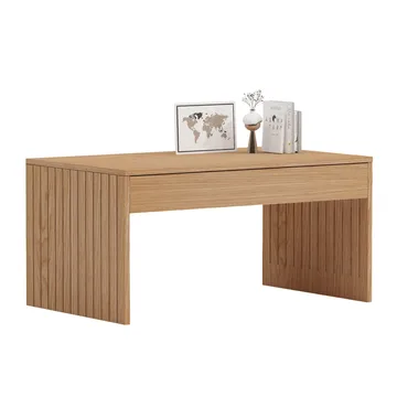 Soffbord Sunny 100x60x50 cm - Ek i melamin - Möbler - Bord & matgrupper - Soffbord