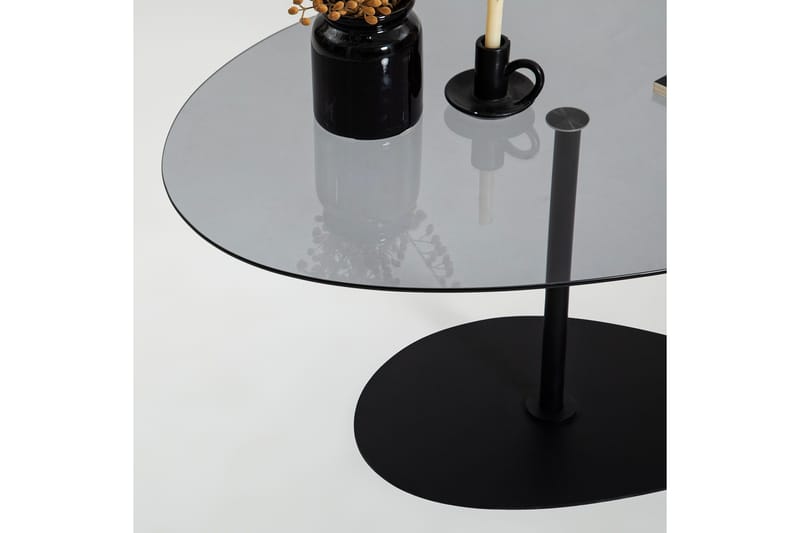 Svanabyn Soffbord 90 cm - Grå/Svart - Möbler - Bord & matgrupper - Soffbord