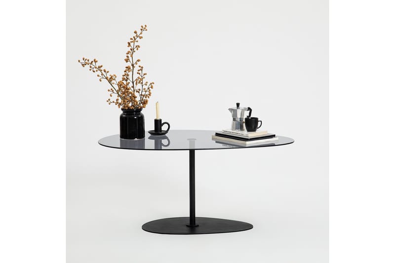 Svanabyn Soffbord 90 cm - Grå/Svart - Möbler - Bord & matgrupper - Soffbord