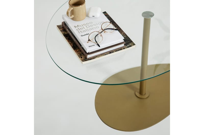 Svanabyn Soffbord 90 cm - Guld - Möbler - Bord & matgrupper - Soffbord