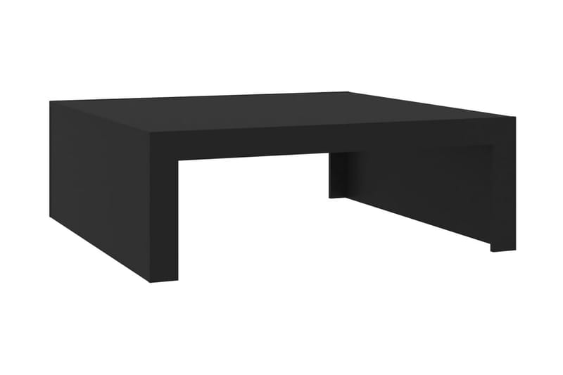 Soffbord svart 100x100x35 cm spånskiva - Svart - Möbler - Bord & matgrupper - Soffbord