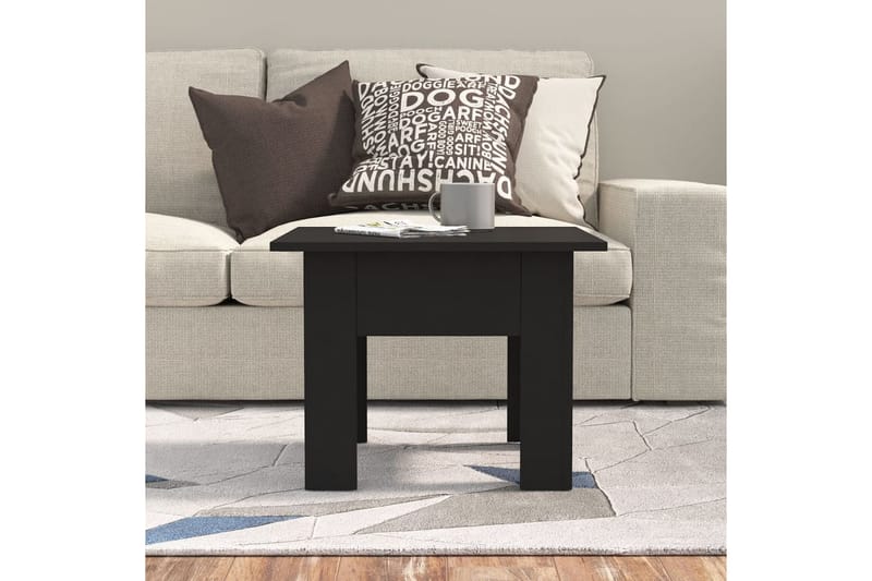 Soffbord svart 55x55x42 cm spånskiva - Svart - Möbler - Bord & matgrupper - Soffbord