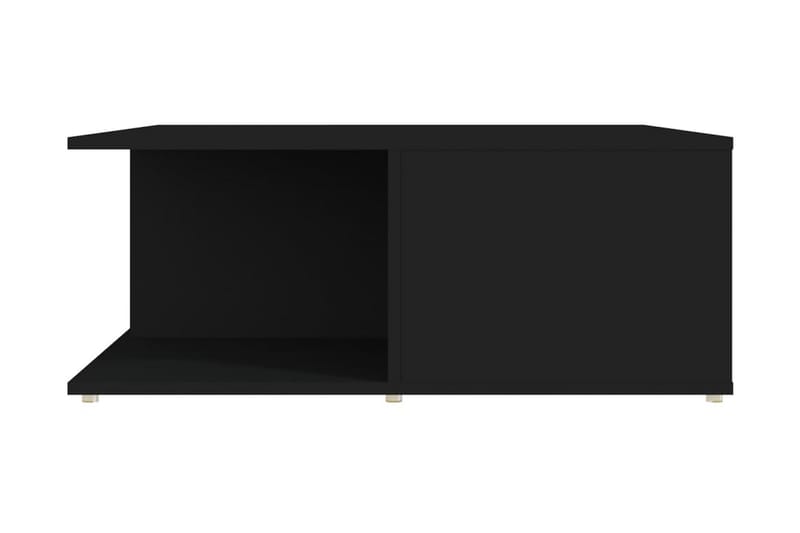 Soffbord svart 80x80x31 cm spånskiva - Svart - Soffbord