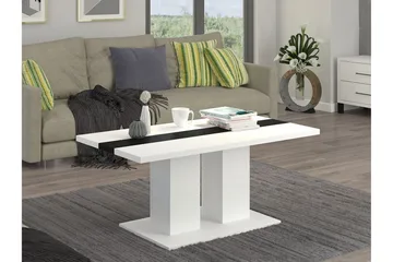 Tallow 110 cm Rektangulärt Soffbord i Målat Trä - Vit - Möbler - Bord & matgrupper - Soffbord