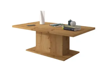 Tallow 60 cm Rektangulärt Soffbord i Mörkt Trä - Brun - Möbler - Bord & matgrupper - Soffbord