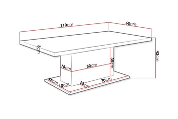 Tallow Soffbord 60 cm - Möbler - Bord & matgrupper - Soffbord