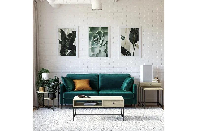 Tamlin Soffbord 102x50 cm Brun, Novogratz