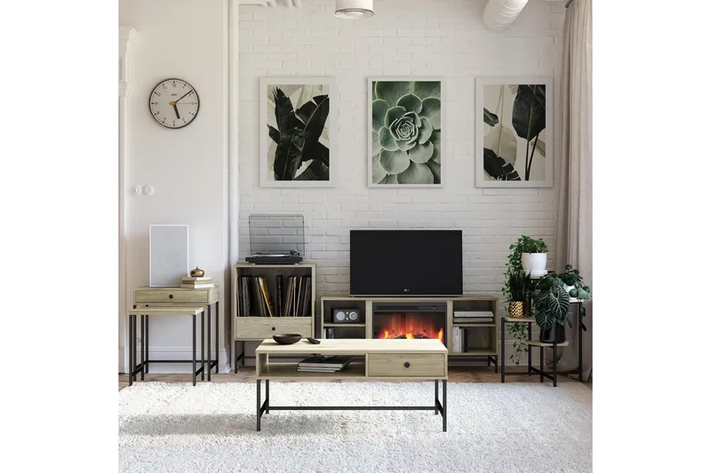 Tamlin Soffbord 102x50 cm Brun - Novogratz - Möbler - Bord & matgrupper - Soffbord